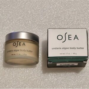 Sea Undaria Algae Body Butter in Black and White Packaging